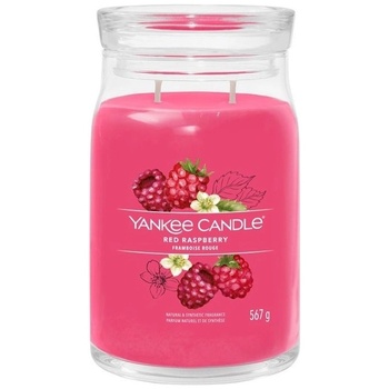 Red Raspberry Signature Candle ( maliny ) - Vonná sviečka
